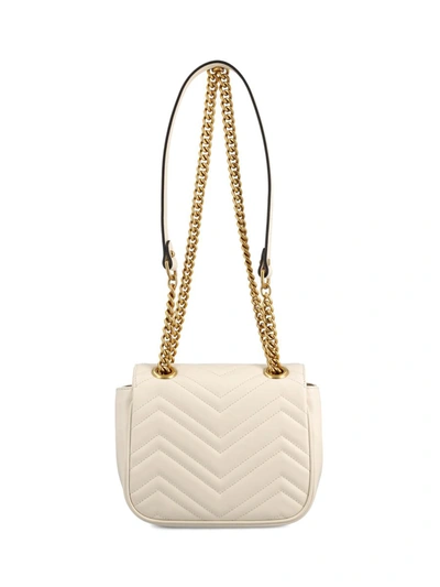 Shop Gucci Handbags In Mystic White