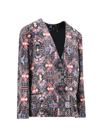 Shop Isabel Marant Jackets In Multicolour