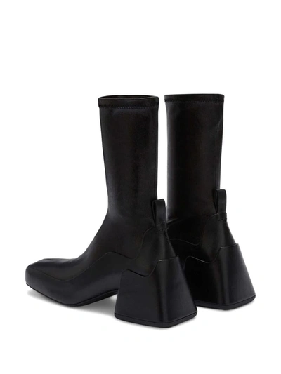 Shop Jil Sander Ankle Boot Shoes In Black