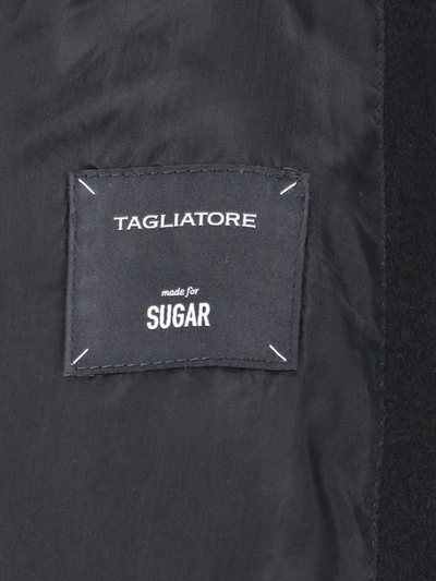 Shop Tagliatore Jackets In Black