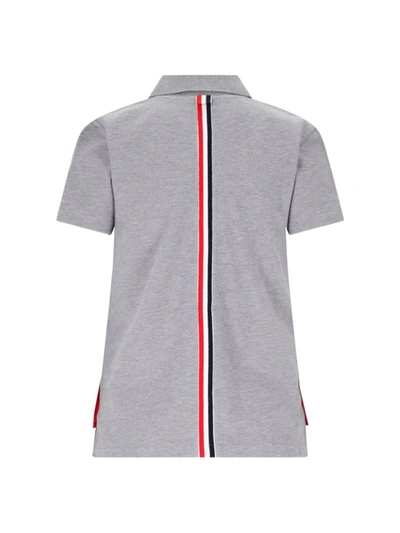 Shop Thom Browne Polo In Grey