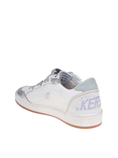 Golden Goose Ball-star Sneakers In White