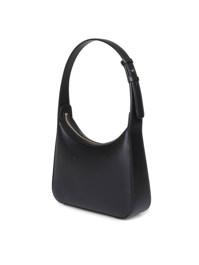 Dolce & Gabbana 35 Shoulder Bag In Leather With Dg Logo In Black