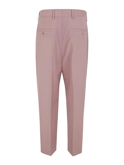 Shop Rick Owens Astaires Cropped Trousers In Pink