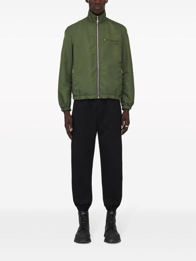Alexander Mcqueen Reversible Zip-up Jacket For Men In Light Brown
