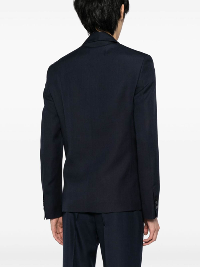 Shop Jacquemus Blazer In Blue