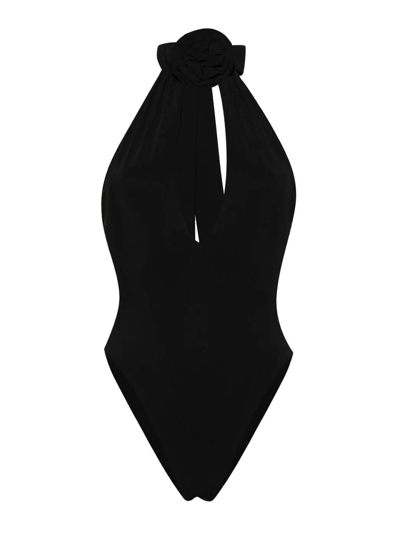 Shop Magda Butrym One Piece Swimsuit In Black