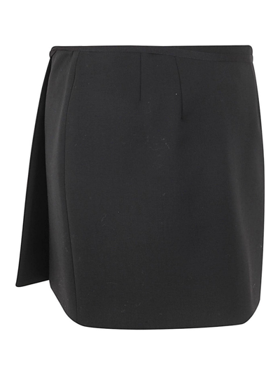 Shop Max Mara Genny Mini Skirt In Black