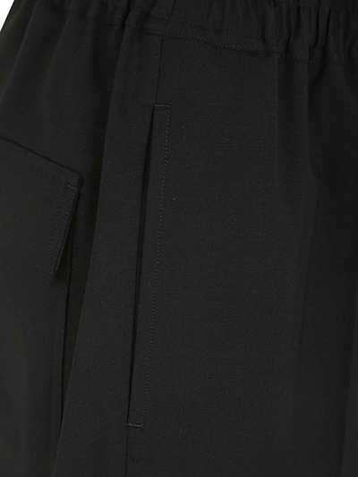 Shop Rick Owens Drawstring  Trousers In Black