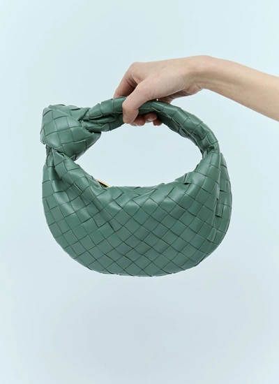Shop Bottega Veneta Women Mini Jodie Handbag In Green