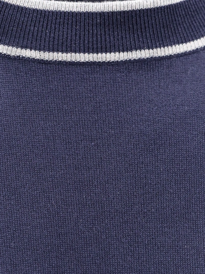 Shop Brunello Cucinelli Man Sweater Man Blue Knitwear