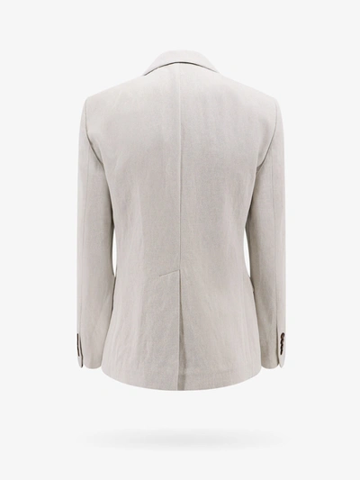 Shop Brunello Cucinelli Woman Blazer Woman White Blazers E Vests
