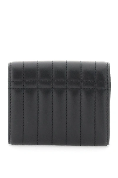 Shop Burberry Lola Tri-fold Wallet Women In Black