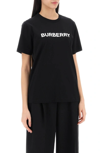 Shop Burberry Margot Logo T-shirt Women In Black