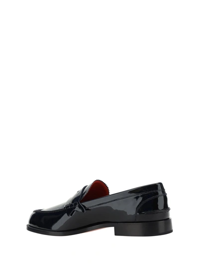 Shop Christian Louboutin Men Penny Loafers In Multicolor