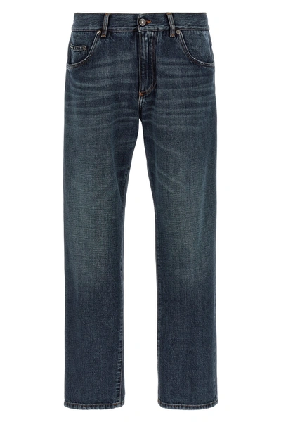 Shop Dolce & Gabbana Men 5-pocket Jeans In Blue