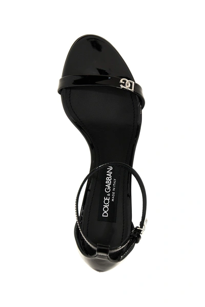 Shop Dolce & Gabbana Women 'keira' Sandals In Black