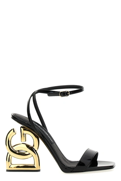 Shop Dolce & Gabbana Women 'keira' Sandals In Black