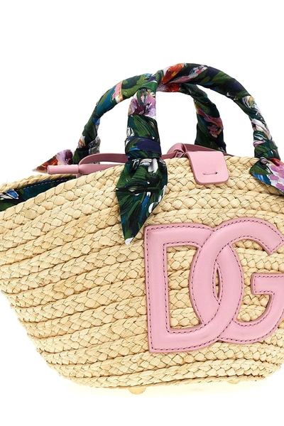 Shop Dolce & Gabbana Women 'kendra' Small Shopping Bag In Multicolor