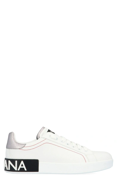 Shop Dolce & Gabbana Women 'portofino' Sneakers In White