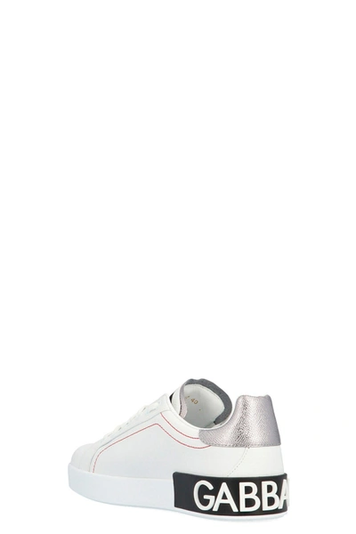 Shop Dolce & Gabbana Women 'portofino' Sneakers In White