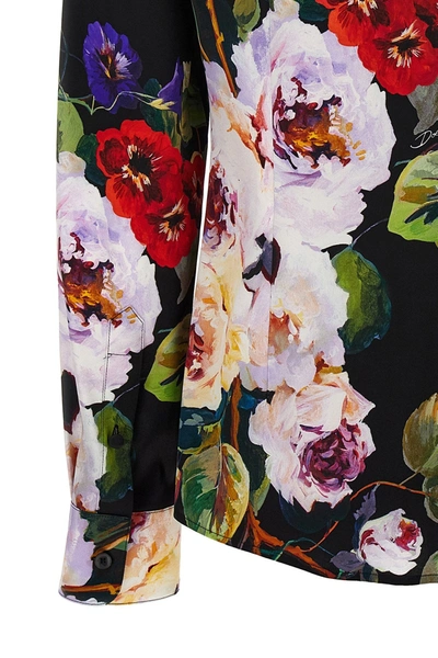 Shop Dolce & Gabbana Women 'roseto' Shirt In Multicolor