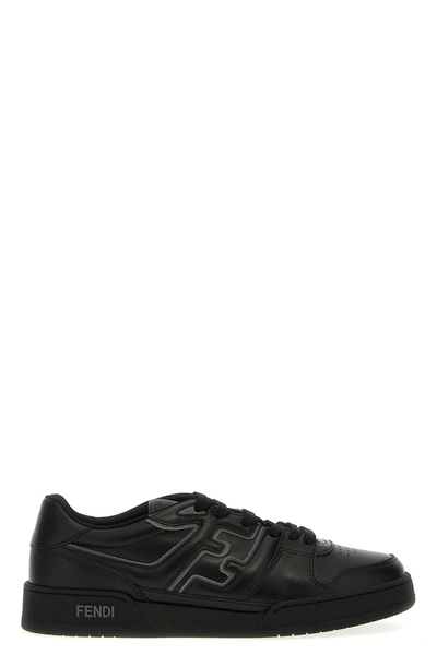Shop Fendi Men ' Match' Sneakers In Black