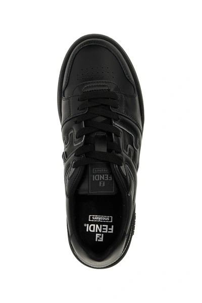 Shop Fendi Men ' Match' Sneakers In Black