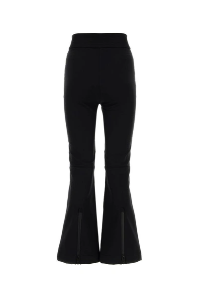Shop Fendi Woman Black Stretch Nylon Pant