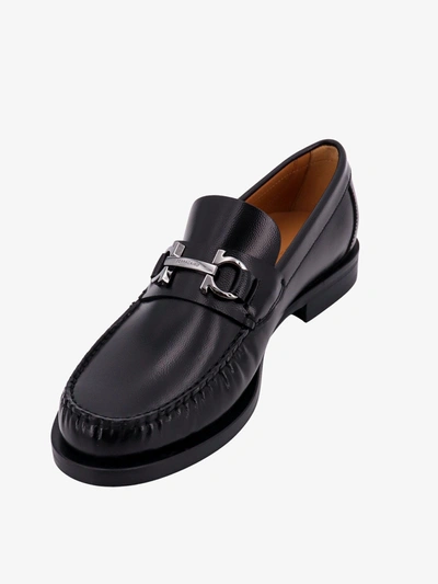 Shop Ferragamo Man Loafer Man Black Loafers