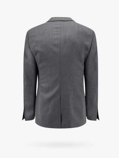 Shop Givenchy Man Blazer Man Grey Blazers E Vests In Gray