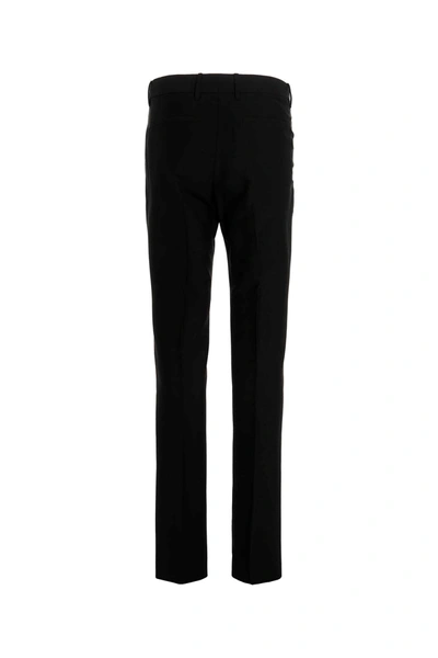 Shop Givenchy Men Mohair Wool Pants In Black