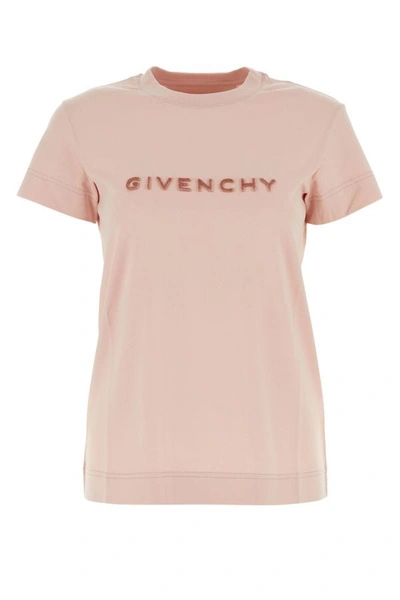 Shop Givenchy Woman Pink Cotton T-shirt