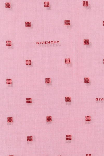 Shop Givenchy Women 'plumetis' Scarf In Pink