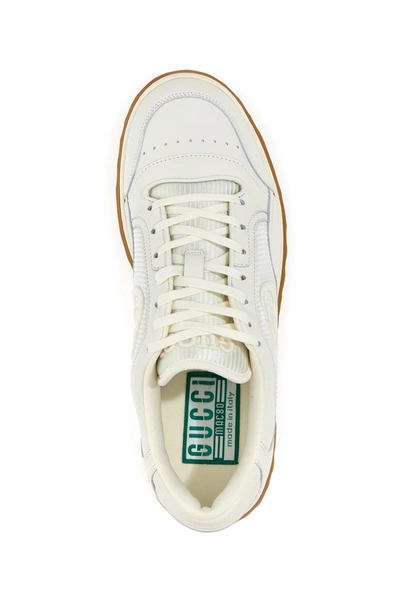 Shop Gucci Men 'mac80' Sneakers In White