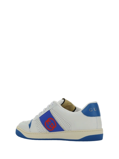 Shop Gucci Men Sneakers In Multicolor