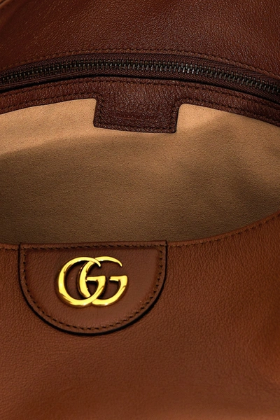 Shop Gucci Women Diana Large Shoulder Bag In Brown
