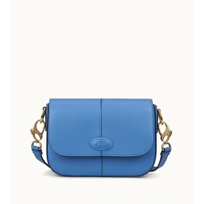Shop Tod's Crossbody In Leather Mini In Blue