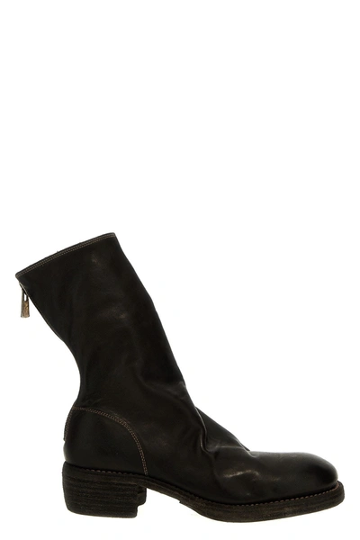 Shop Guidi Women '788zx' Ankle Boots In Brown
