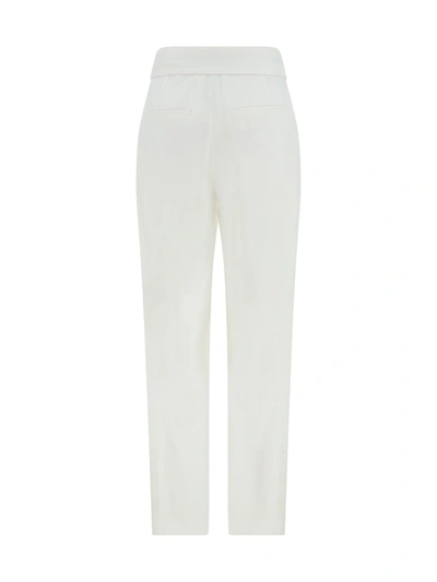 Shop Jacquemus Women Le Pantalon Tibau Pants In White
