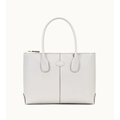 Shop Tod's D-bag Medium In White