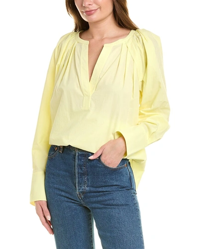 Shop A.l.c A. L.c. Nomad Top In Yellow