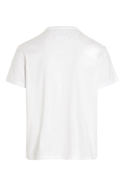 Shop Maison Margiela Men ' Paris' T-shirt In White