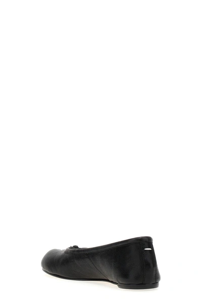 Shop Maison Margiela Women 'tabi' Ballet Flats In Black