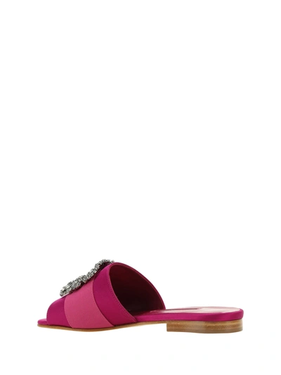 Shop Manolo Blahnik Women Martamod Sandals In Multicolor