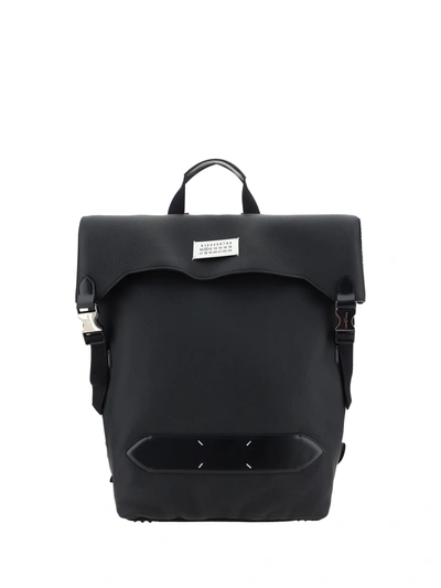 Shop Margiela Men 5ac Backpack In Black