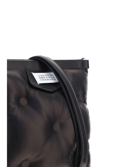 Shop Margiela Men Glam Slam Shoulder Bag In Black