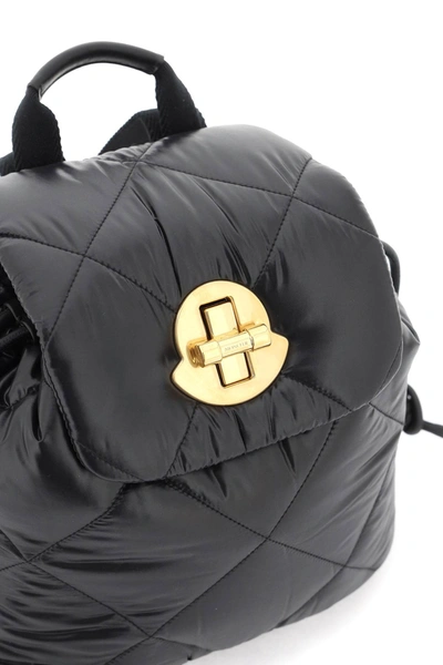 Shop Moncler Puf Backpack Women In Black