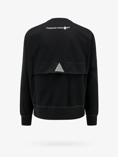 Shop Moncler Grenoble Man Day-namic Man Black Sweatshirts