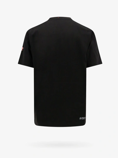 Shop Moncler Grenoble Man Day-namic Man Black T-shirts